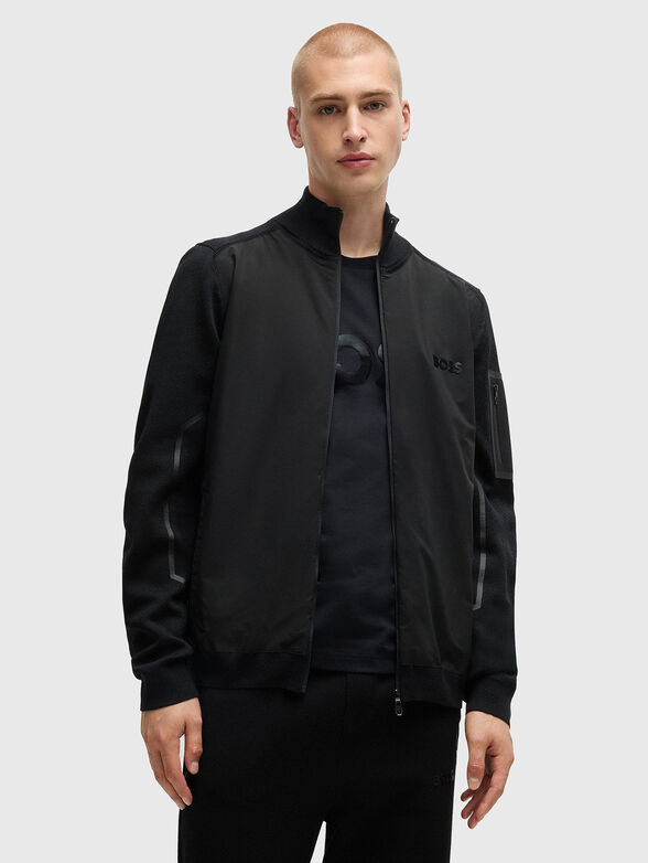 Jacket with accent pocket - 1