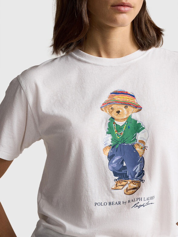 T-shirt with Polo Bear print - 4