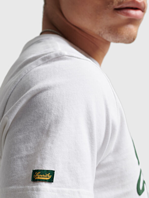 T-shirt with contrasting logo print - 3