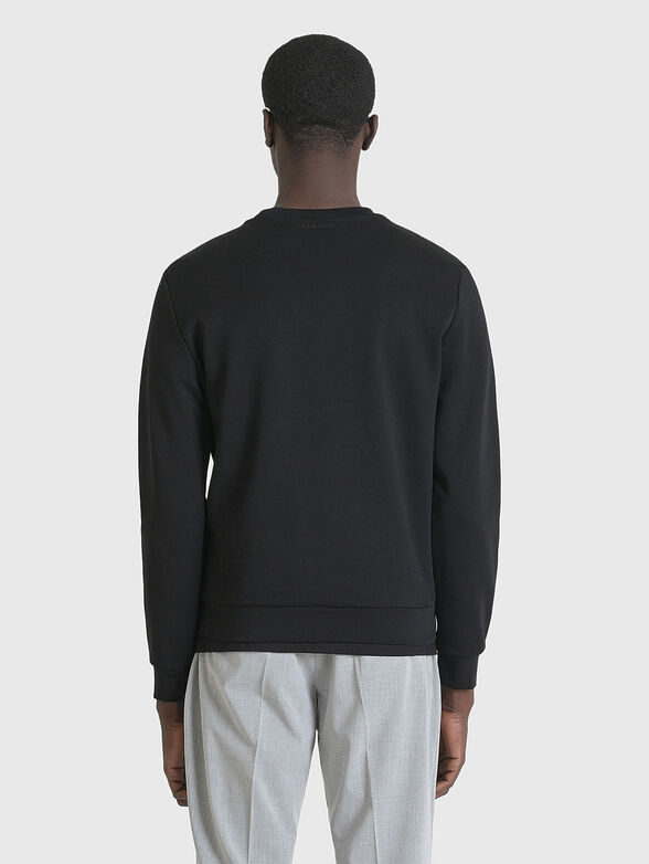 Sweatshirt in black with logo detail - 2