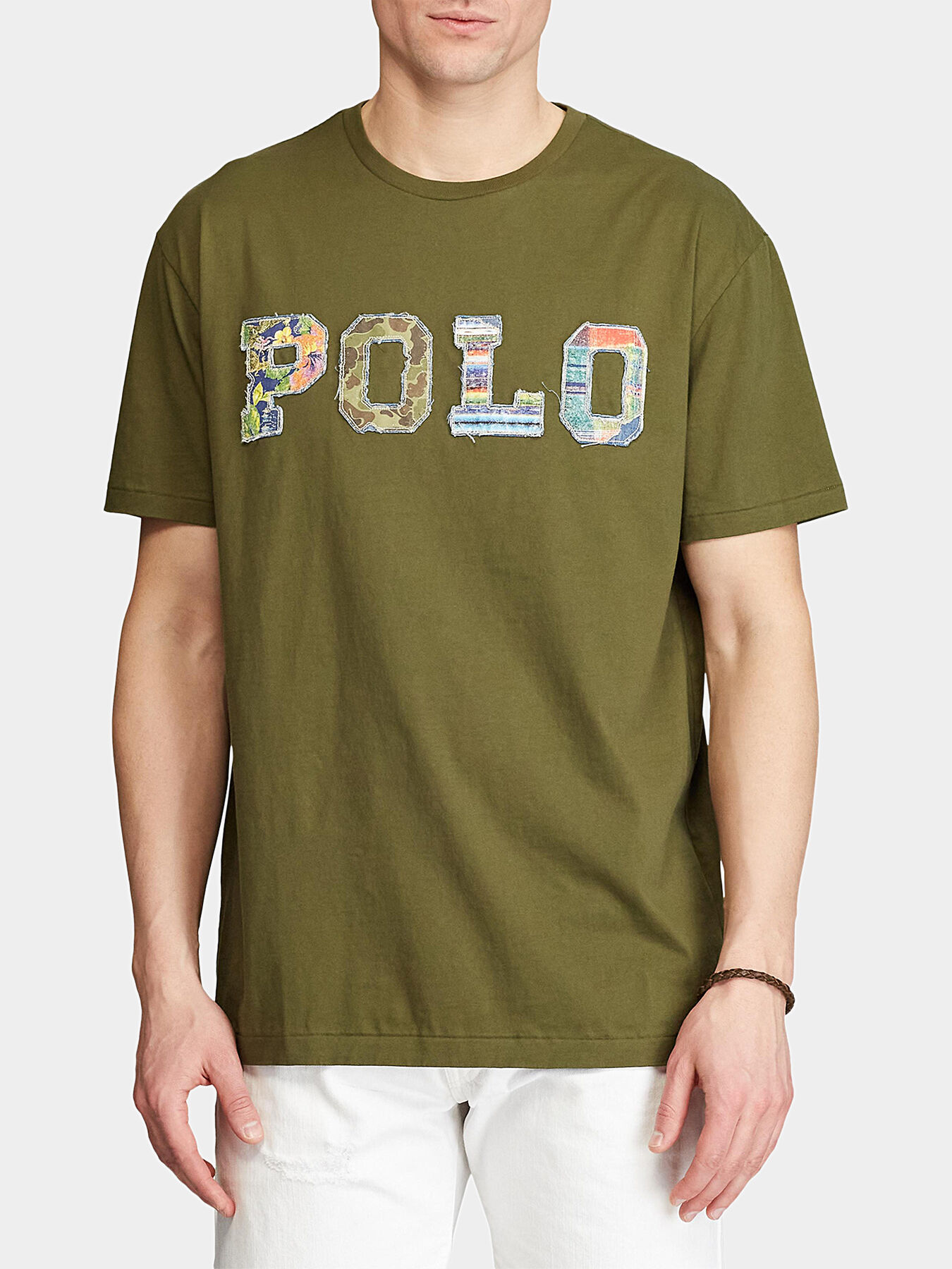 Cotton T shirt with logo application brand POLO RALPH LAUREN Globalbrandsstore en