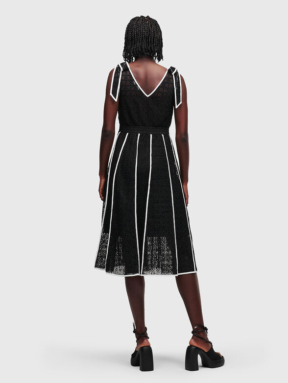 KL lace dress with embroidery - 2