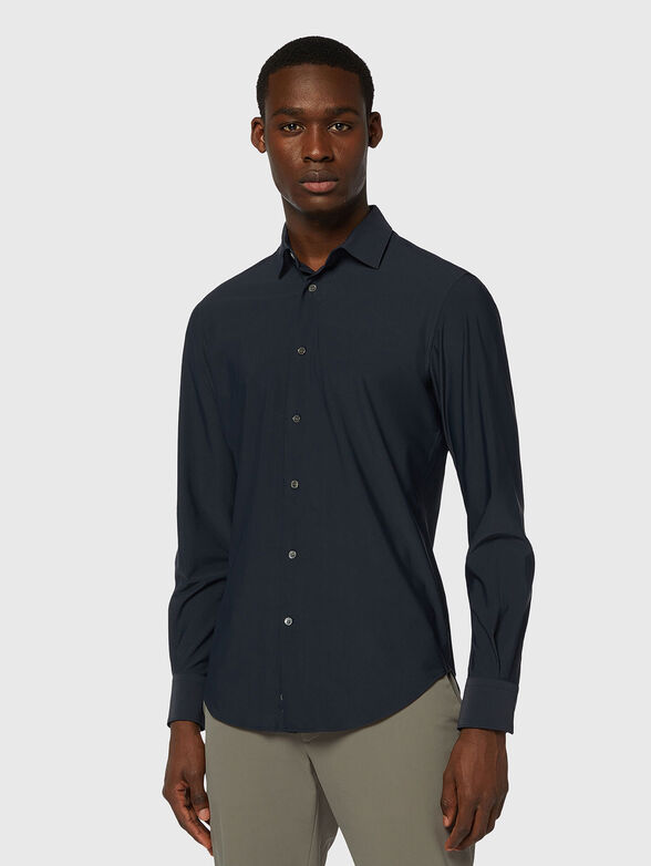 Shirt with oval hem  - 1