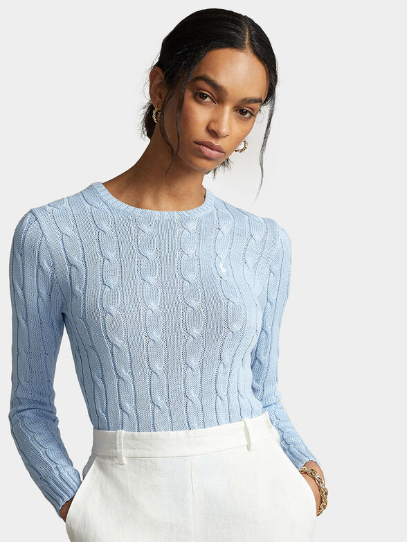 JULIANNA sweater in pale blue color - 1