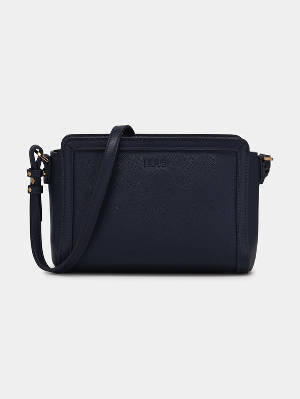 Small crossbody bag with Saffiano effect - 1