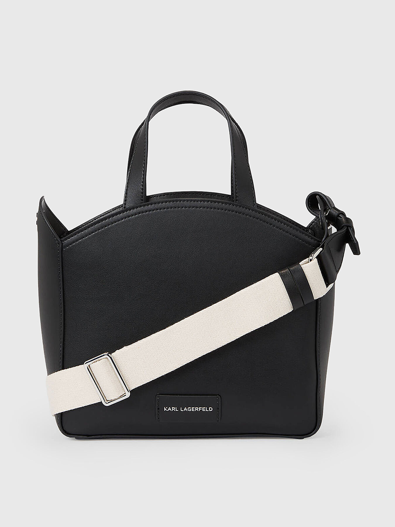 KARL LAGERFELD 220W600181998 関税送料込 Woven crossbody bag with logo detail brand Karl Lagerfeld