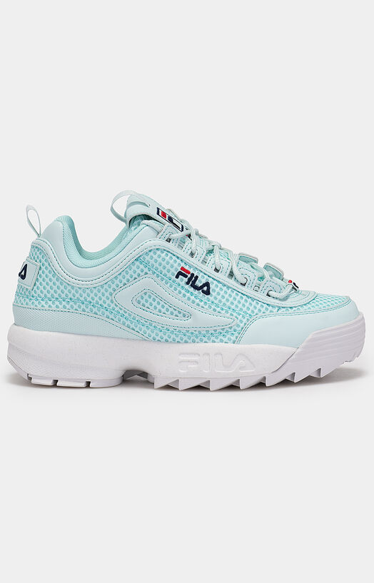 DISRUPTOR MESH light blue sneakers brand FILA