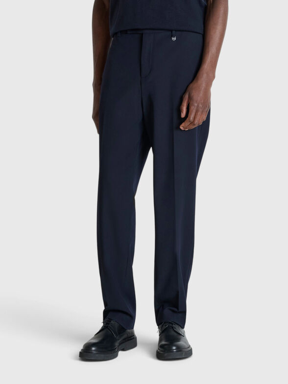Dark blue trousers - 1