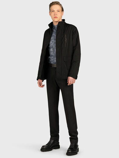 Black jacket with maxi pockets - 6