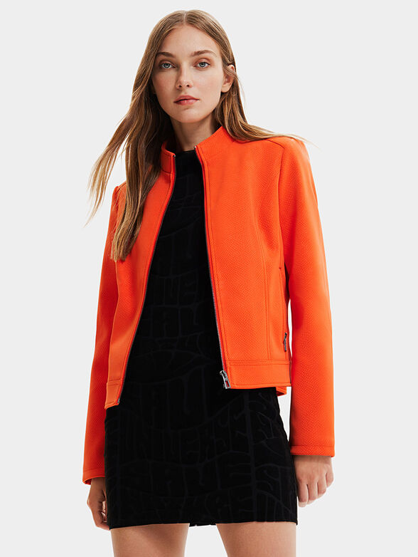 LAS VEGAS black suede-effect jacket - 1