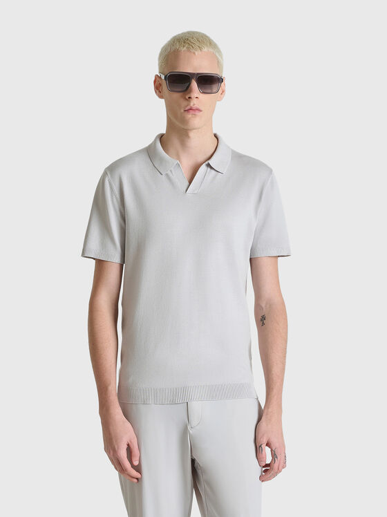 Поло-шърт от вискозен бленд   - 1