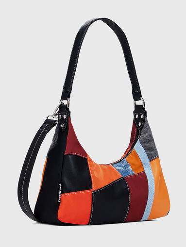 Multicoloured hobo bag - 3
