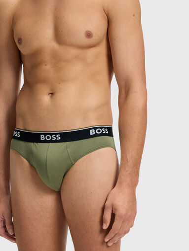 Set of three pairs of cotton briefs - 4