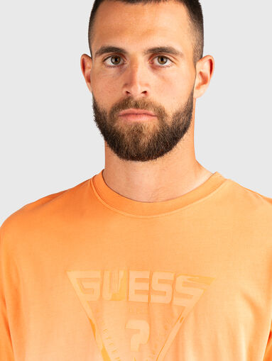 Cotton T-shirt with logo print - 4