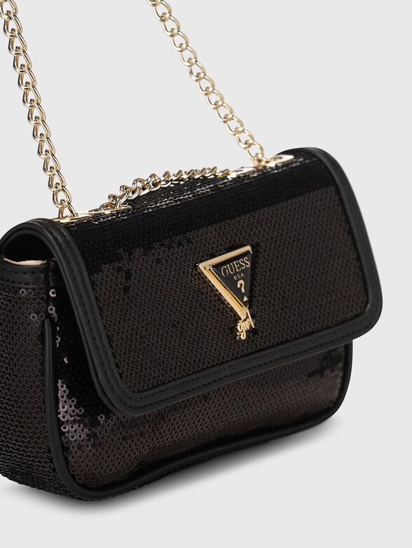 Sequin embellished crossbody bag  - 5