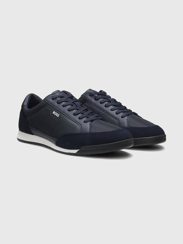 Dark blue sport shoes - 2