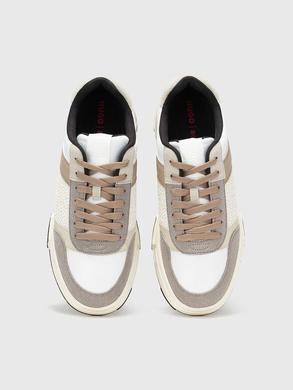 Sneakers with a monogram logo  - 6