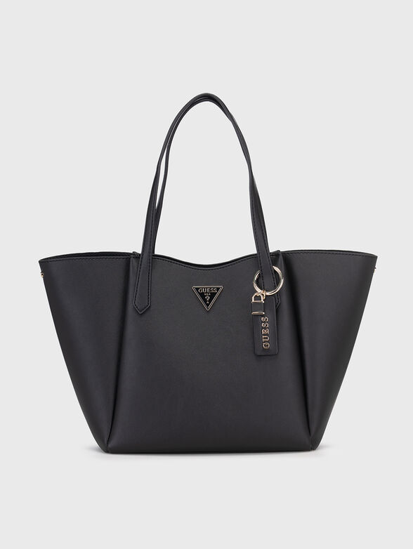 IWONA large black bag with logo accessory - 1