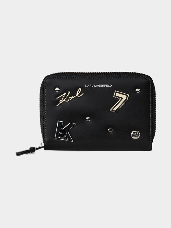 K/KARL SEVEN Black wallet - 1