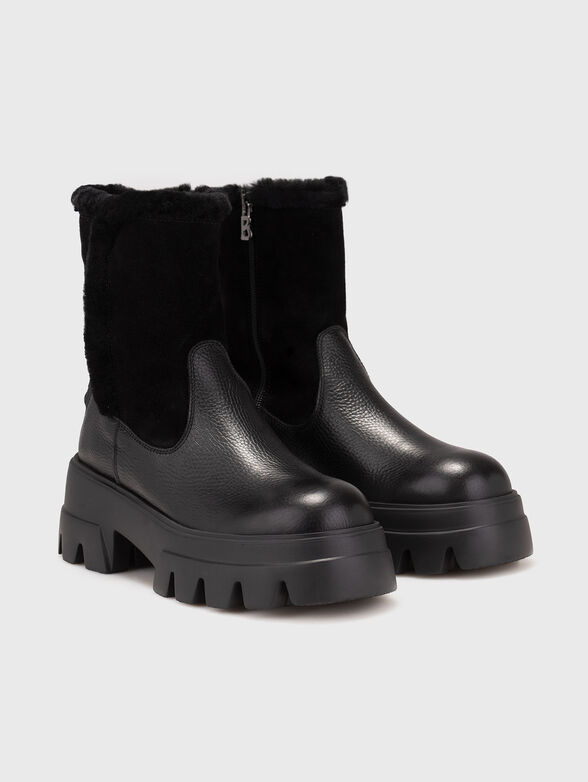 SAPPORO 5 leather anckle boots - 2