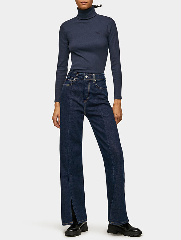 LEXA RINSE jeans with wide legs - 6