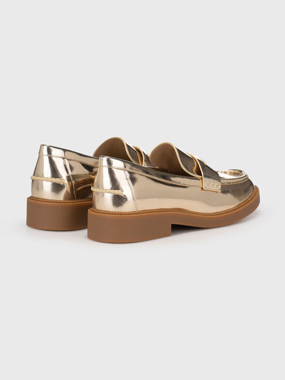 EDEN loafers in gold color  - 3