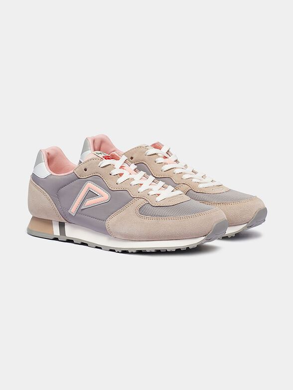 KLEIN ARCHIVE Combined running shoes in coral - 2