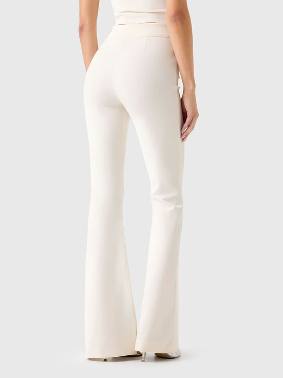 EVELINA flared pants in black - 2