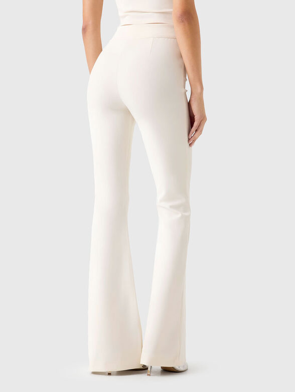 EVELINA flared pants in black - 2