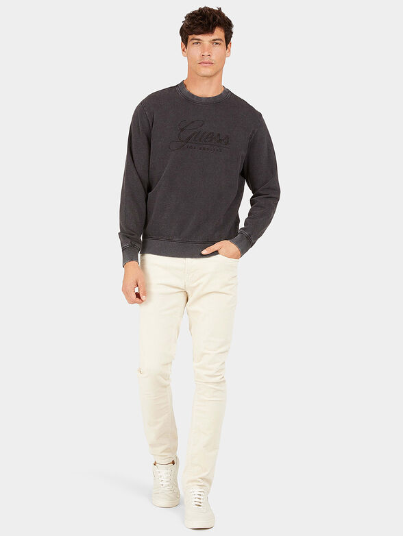 MELVYN sweatshirt with logo embroidery - 2