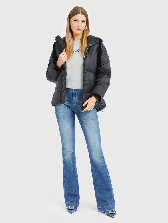 LETIZIA black puffer jacket  - 2