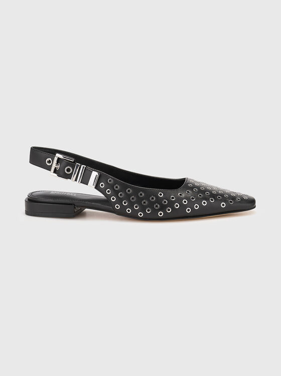 Leather ballet flats - 1
