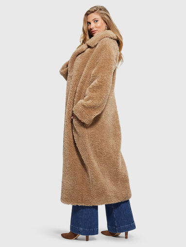 ALINA coat in brown color - 3