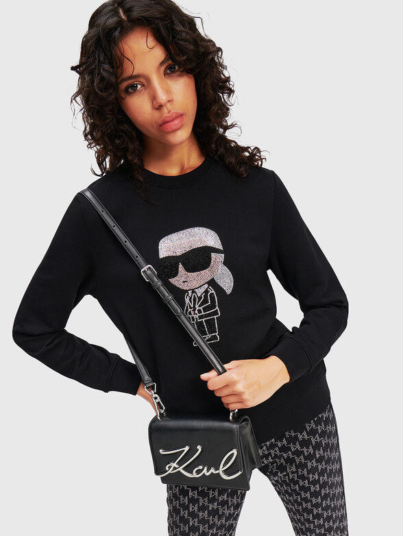 K/SIGNATURE bag in black - 2