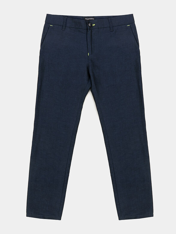 Dark blue pants - 1