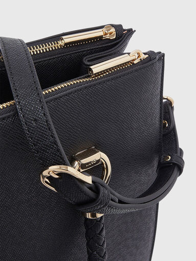 Large bag with saffiano-effect finish - 4