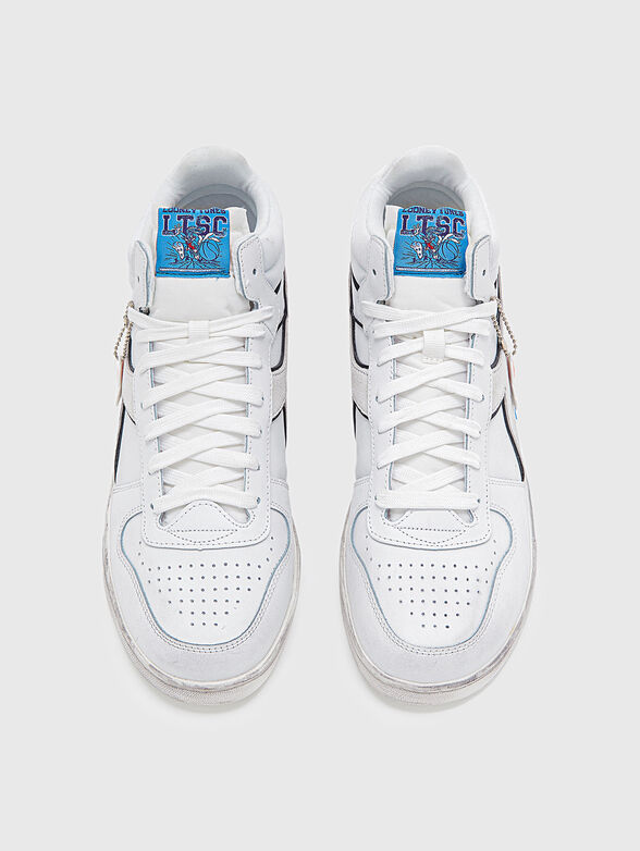 MAGIC BASKET sports shoes  with colorful accent - 6