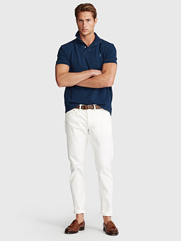 Navy polo-shirt - 3