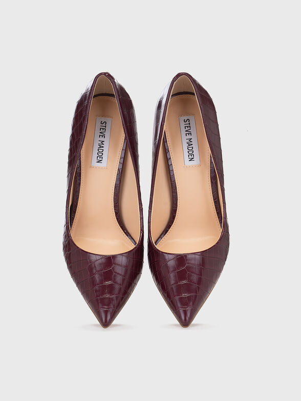 VAZE-C shoes with croc texture - 6