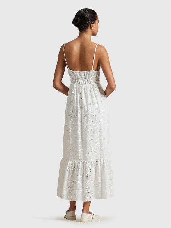 Sleeveless dress with embroidery - 2