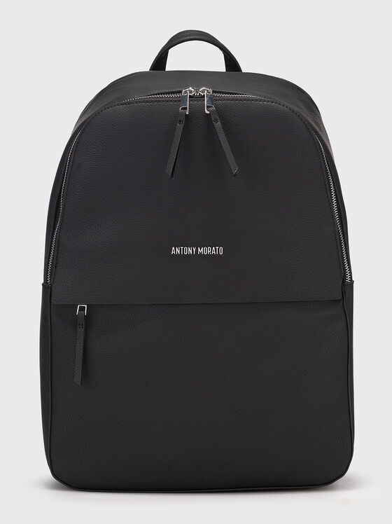 Backpack with silver details and logo - 1