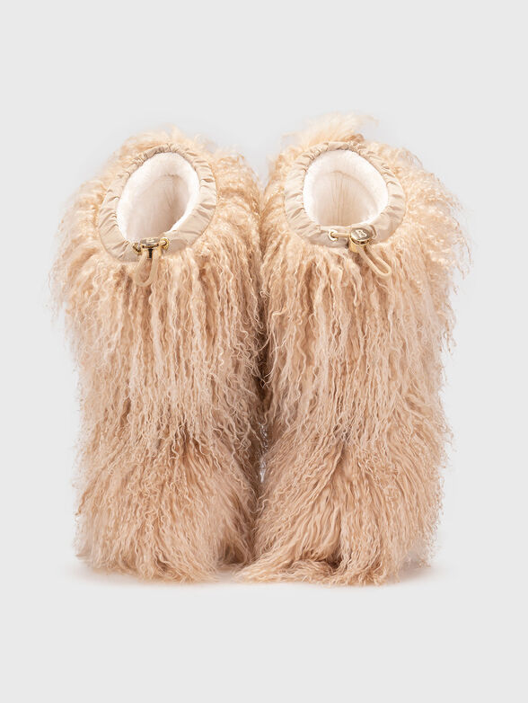 LES ARCS 10 leather apresques with soft texture - 6