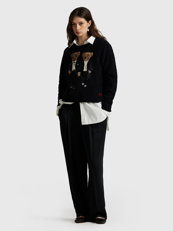 Ralph & Ricky Bear crewneck jumper - 2