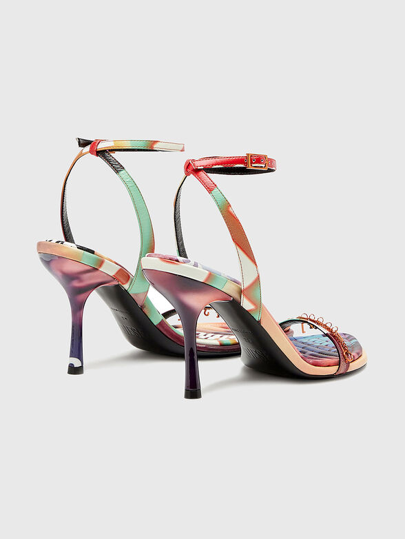 D-VINA graphic print sandals - 4