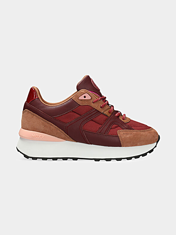 JUNA 2 sports shoes in bordeaux color - 1