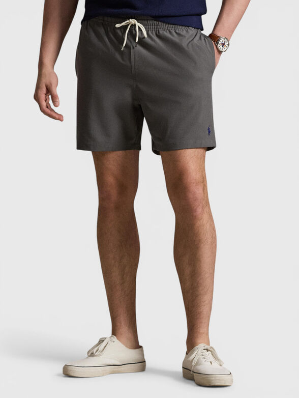 Beach shorts with a logo detail - 1