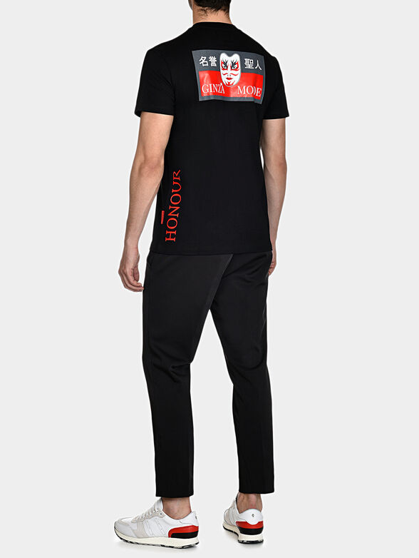 TS013 T-shirt with logo accent - 2