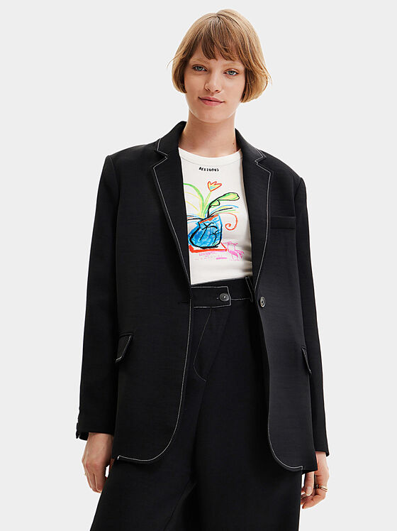 CARMEN black blazer - 1