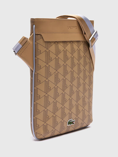 Crossbody bag with monogram logo - 4