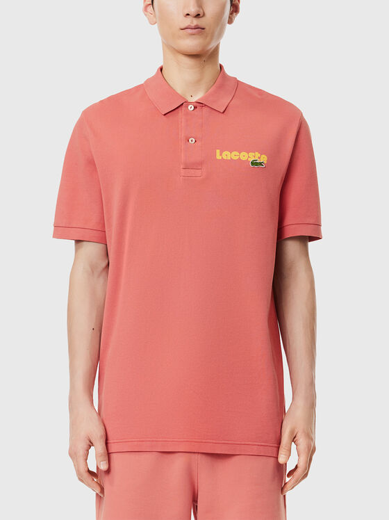 Polo shirt with logo details - 1